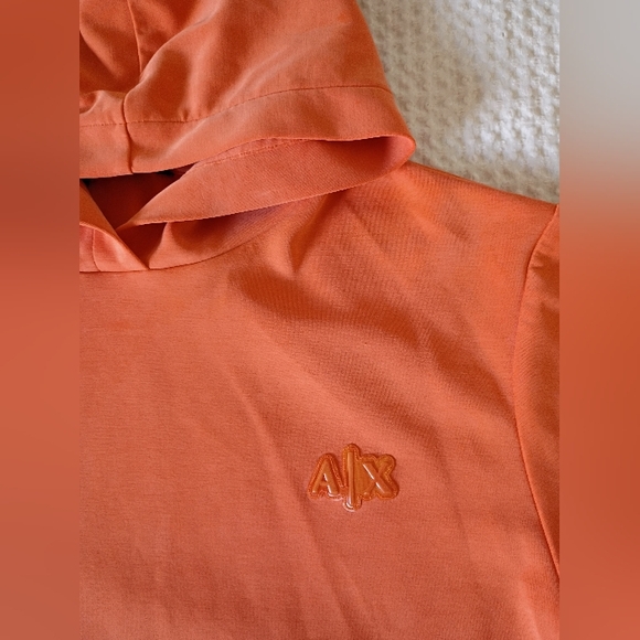 Orange Men Hoodie T-Shirt - Picture 2 of 4